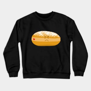 Angry Jelly Donut (plain) Crewneck Sweatshirt